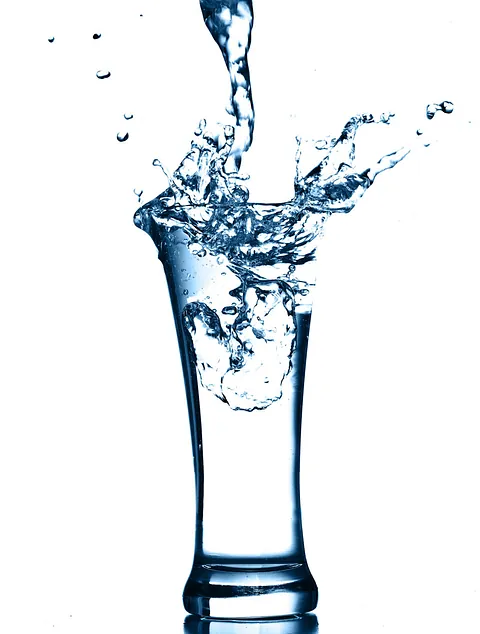Glas Wasser